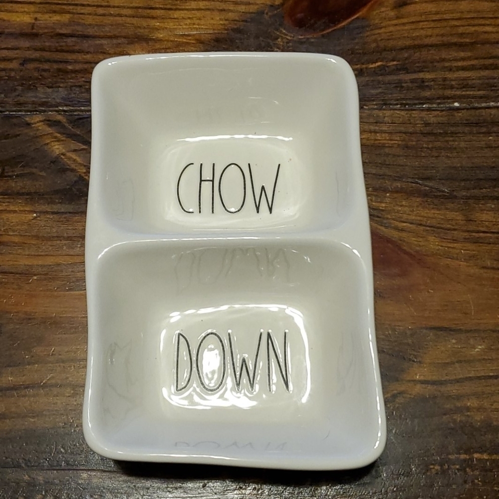Rae Dunn Divided Dish Chow Down